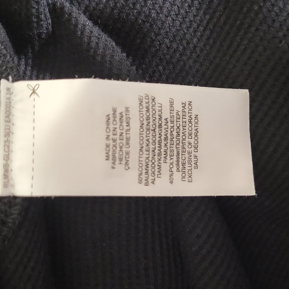 Lauren Ralph Lauren‎ Womens L Thermal Pullover Quarter Zip High Neck Fitted - Picture 7 of 8